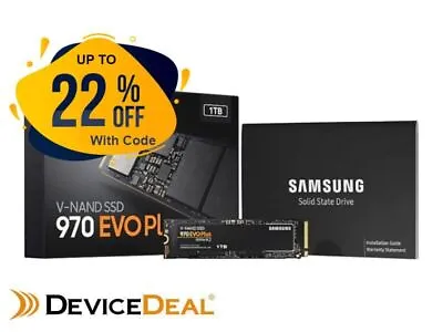 Samsung 970 EVO Plus M.2 NVMe 1TB SSD MZ-V7S1T0BW • $243.40