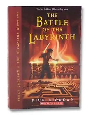 The Battle Of The Labyrinth (Percy Jackson & The Olympians Volume 4) - GOOD • $4.08