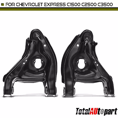 New 2x Control Arm W/ Ball Joint For Chevrolet GMC C1500 C2500 Yukon Front Lower • $169.99