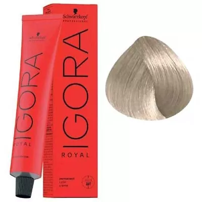 SCHWARZKOPF PROFESSIONAL IGORA ROYAL HAIR COLOR 95-1 PASTEL PEARL 60g • $25.95