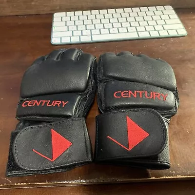 Century MMA Leather Training Gloves Large Mixed Martial Arts • $29