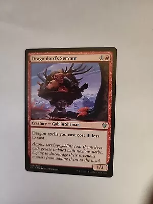 Dragonlord's Servant [Commander 2017] Magic MTG • $1.99