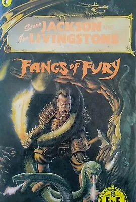 Fighting Fantasy Fangs Of Fury By Ian Livingstone Steve Jackson 1989 GD/ VGC FP • $44.99
