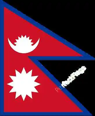 £2.75 • Buy NEPAL FLAG - NEPALESE NATIONAL FLAGS - Hand, 3x2, 5x3 Feet