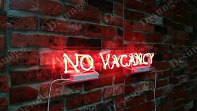 $99.59 • Buy 14  No Vacancy With Switch On Off For Word Acrylic Neon Sign Lamp Visual L2200