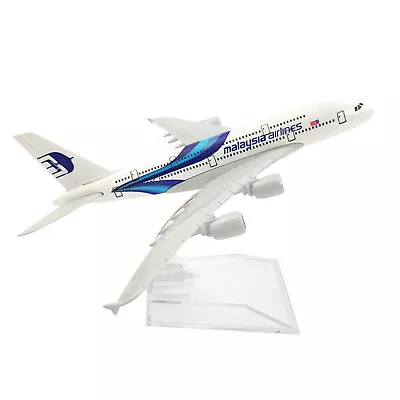 1:400 Malaysia Airlines A380 Model Plane 16cm Diecast Airplane Model Collection • $13.99