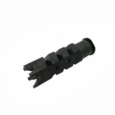 1/2''x28TPI Thread Steel Muzzle Brake With Thead Converter For 9mm • $24.99
