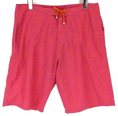 HUGO BOSS Orange Label Mauritius OM Shorts Men's MEDIUM Bright Beach Swim • $33.61