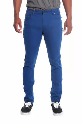 Victorious Men's Spandex Color Skinny Jeans Stretch Colored Pants   DL937-PART-2 • $32.95