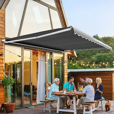 13'x8' /10'x8' Retractable  Sunshade Shelter Patio / Window Outdoor Awning • $159.88