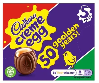 £99.99 • Buy Cadbury Creme Eggs X 50 Cheapest On EBay 31.7.22