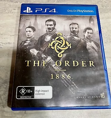 THE ORDER 1886 - Playstation 4 Game - Tested & Working! Free Postage In AUS  • $14.99