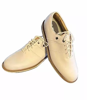 NEW My Joy FootJoy Dryjoys Premiere Series Packard Golf Shoes White 11 M • $125