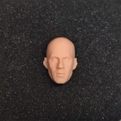 1/12 Scale Pitch Black Young Vin Diesel Head Sculpt Unpainted Fit 6  ML Figure • $11.99