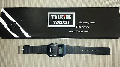 Quality English Talking Watch 3 Extra FREE FREE BATTERIES Ships Fast From U.S . • $10.98