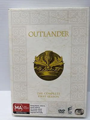 $29.95 • Buy Outlander Complete Season 1 DVD Romance Fantasy Drama 6 X DVDs As New Region 4