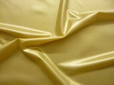 Latex Rubber 0.45mm Thick 92cm Wide Pearlsheen Gold Seconds • £10.85