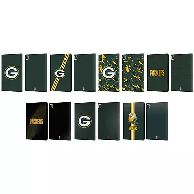 OFFICIAL NFL GREEN BAY PACKERS LOGO LEATHER BOOK WALLET CASE FOR APPLE IPAD • $32.95