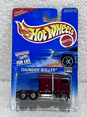 VINTAGE Rare Hot Wheels Thunder Roller Truck Hard To Find Treasure Stamped 1982 • $24