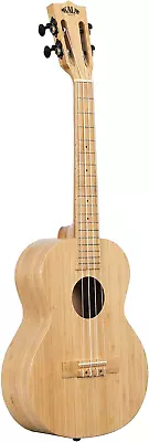 Brand Music Co. Bamboo Collection 4-String Ukulele Right Natural Tenor (KA-B • $227.09