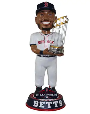 Mookie Betts Boston Red Sox 2018 World Series Champions 3 Foot Bobblehead MLB • $1000