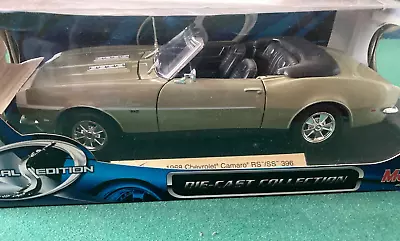 1968 Chevrolet Camaro RS / SS 396 Convertible Maisto Special Edition 1:18 Green • $25.49