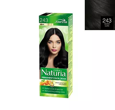 Joanna Naturia Permanent Color Cream Hair Dye Colour Cover Gray Hair - 26 Shade • £5.69