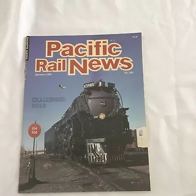 Pacific Rail News Magazine Jan 1986 #266 Railroad Challenger 3985 BC Electric • $4