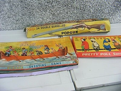 £300 • Buy Vintage Shooting Gallery Toys Rare