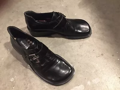 Enzo Angiolini LeatherSlip-on Buckled Loafers Direct From Italy 7.5 New Rare • $85