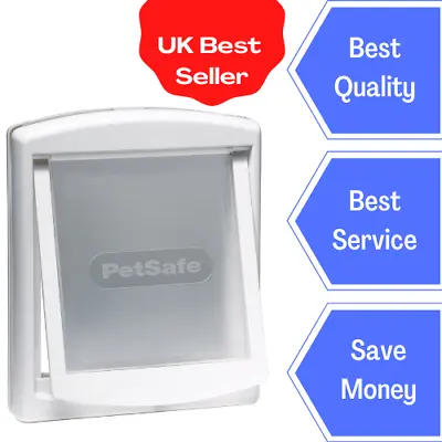 £12.37 • Buy 2 Way Opening Pet Cat Or Dog Door Catflap Cat Flap Petsafe Staywell Original