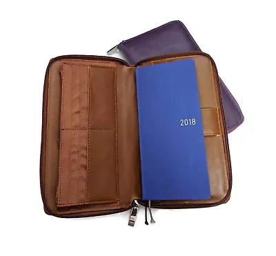 Hobonichi Mega Weeks Cover Zipped Around Personal Size 6 Ring Planner Compact • $41