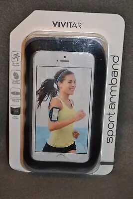 Sport Flexible Armband Lightweight Fits Android Apple Vivitar Universal NEW • $14.99