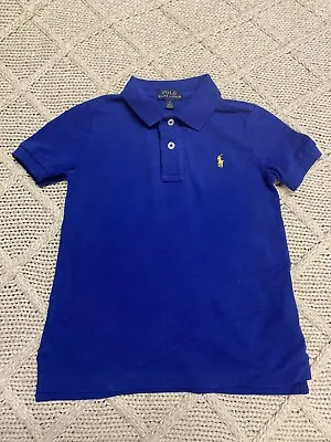 Boys Ralph Lauren Polo Shirt Age 5 Years T-shirt (B9) • £9.99