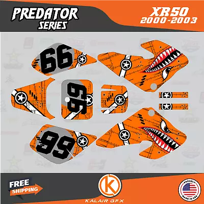 Graphics Kit For Honda XR50 (2000-2003) XR 50 Predator - Orange • $48.99