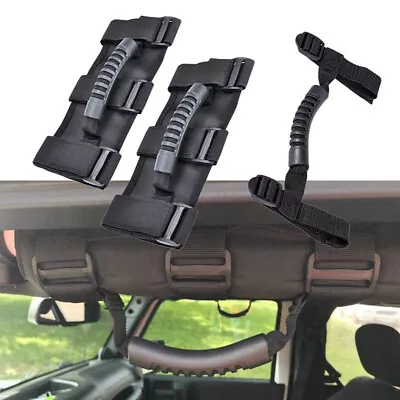 2 X Roll Bar Grab Handles Grip Handle For Jeep Wrangler YJ TJ JK JL Gladiator JT • $28.02