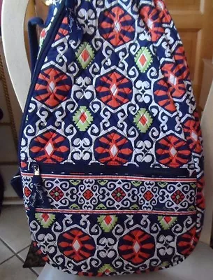 Vera Bradley Full Size Sling Backpack / Tennis In Sun Valley VGUC • $61