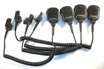 Lot Of 4 Motorola NMN6193B Speaker Microphone Genuine OEM Original • $36.49