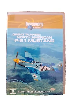 Great Planes - North American P-51 Mustang (DVD 1989) • $4
