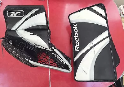 Reebok Koho Lefevre Senior Goalie Glove & Blocker Set Used Very Nice  Condition • $165.86