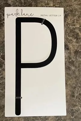 Park Lane Metal Letters 6 1/2” Letter “P” New • $8.99