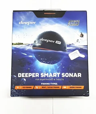 Deeper Smart Sonar PRO Fishfinder Depth Sounder Fish Finder DP1H20S10  - Used • $189.99