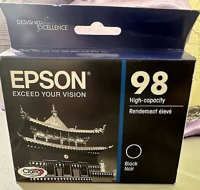 2017 NIB  Epson 98 High Capacity-Black Artison 700 710 725 730 800 810 835 & 837 • $19.95