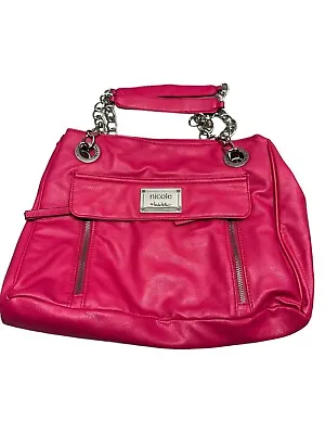 Nicole By Nicole Miller Pink Shoulder Bag Purse  • $23.99