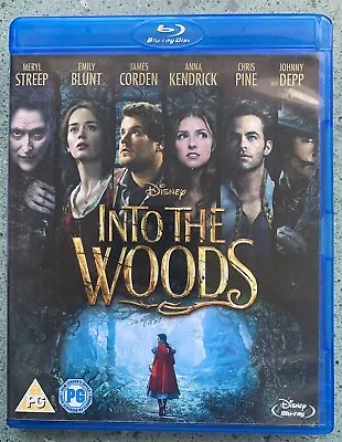 Into The Woods (Blu-ray 2015) Cert PG 🌹 • £1.89