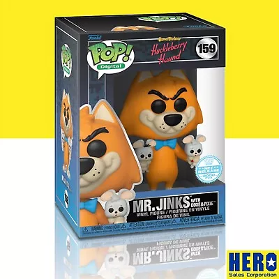 FUNKO POP DIGITAL MR. JINKS W/Dixie & Pixie #159 LIMITED 2000 PIECES (LEGENDARY) • $74.95