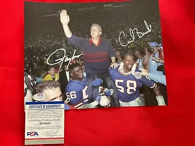 Lawrence Taylor/carl Banks Duo Signed 8x10 • $45