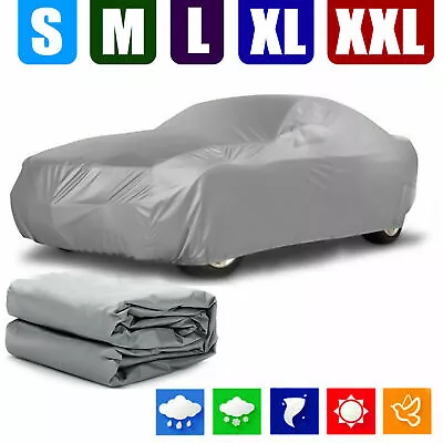 NEVERLAND Full Large Sedan Car Cover UV Protection Waterproof Dustproof Anti-UV • £16.99