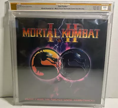 Factory Sealed Mortal Kombat I & Ii Arcade Soundtrack Lp 2018 Vmg Graded 9.5 • $199