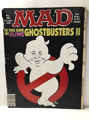 Vintage MAD Magazine #290 October 1989 - Ghostbusters II Issue • $8.99